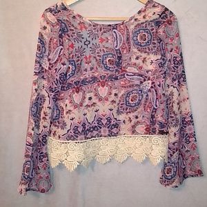 RUE 21 Floral Print Blouse